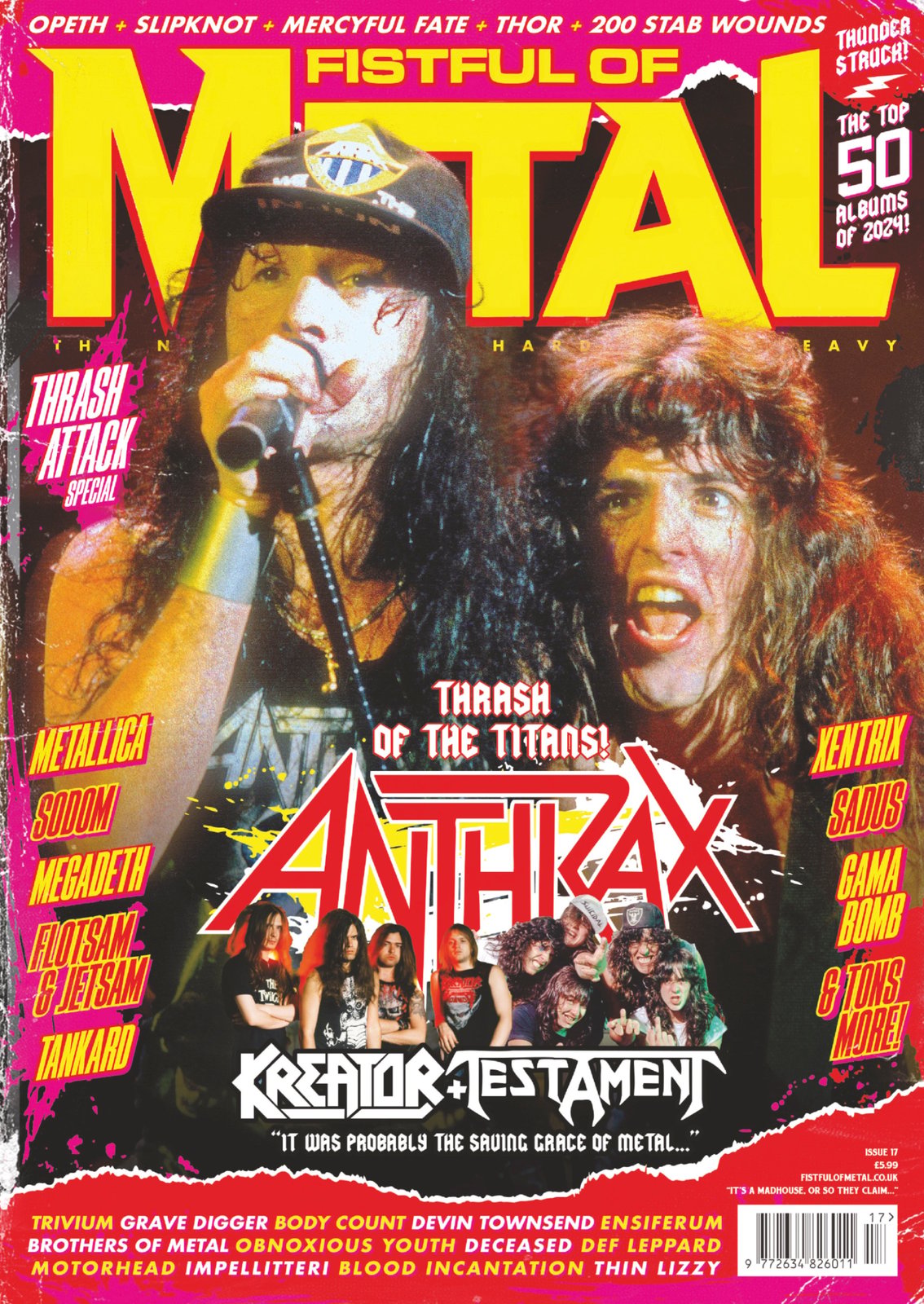 FISTFUL OF METAL 17: ANTHRAX & THRASH ATTACK SPECIAL
